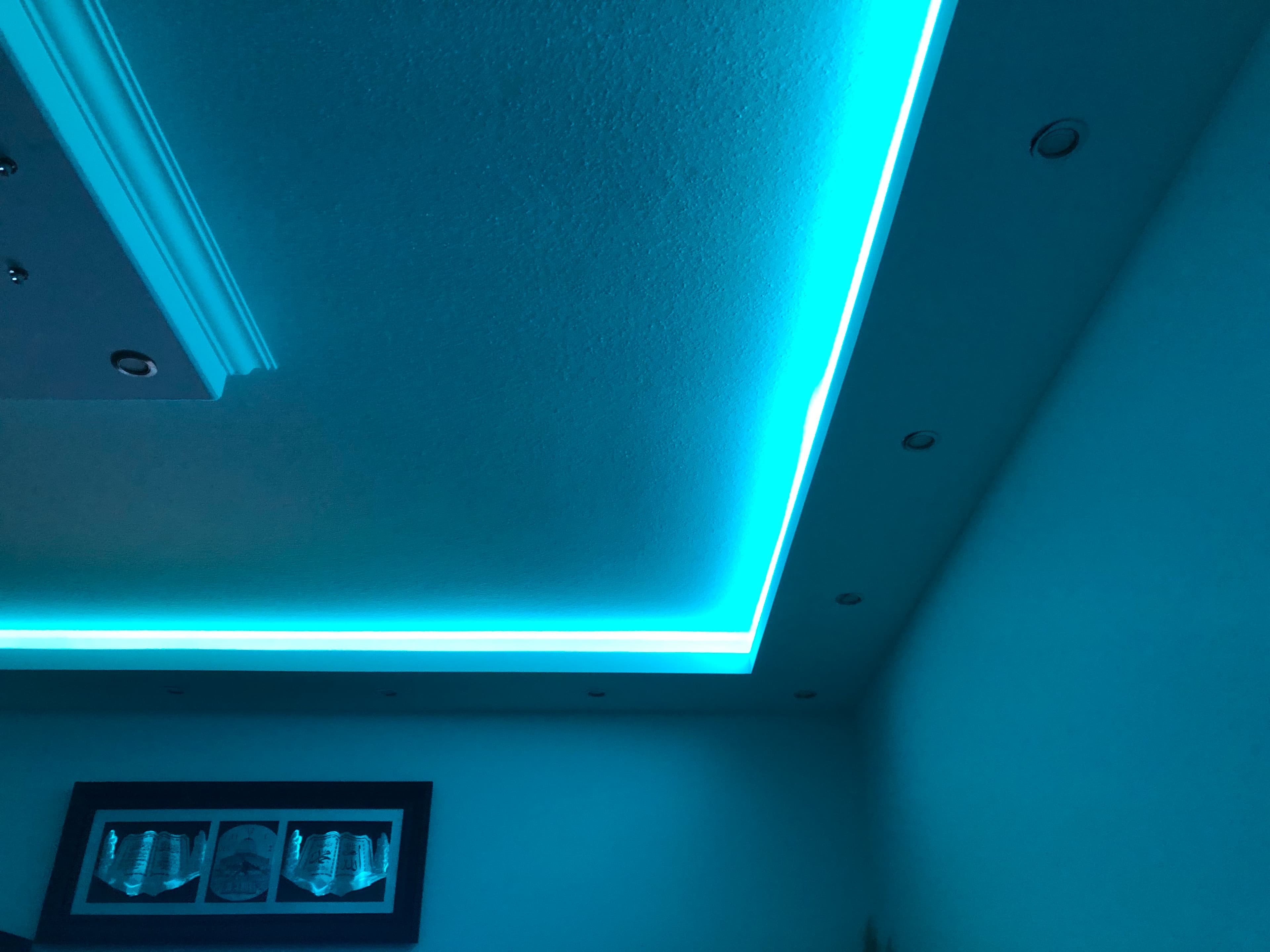 Deckengestaltung mit LED